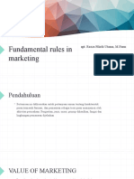 Pertemuan 2 Fundamental Rules in Marketing