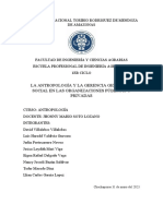 Informe Miercoles LA ANTROPOLOGÍA Editado