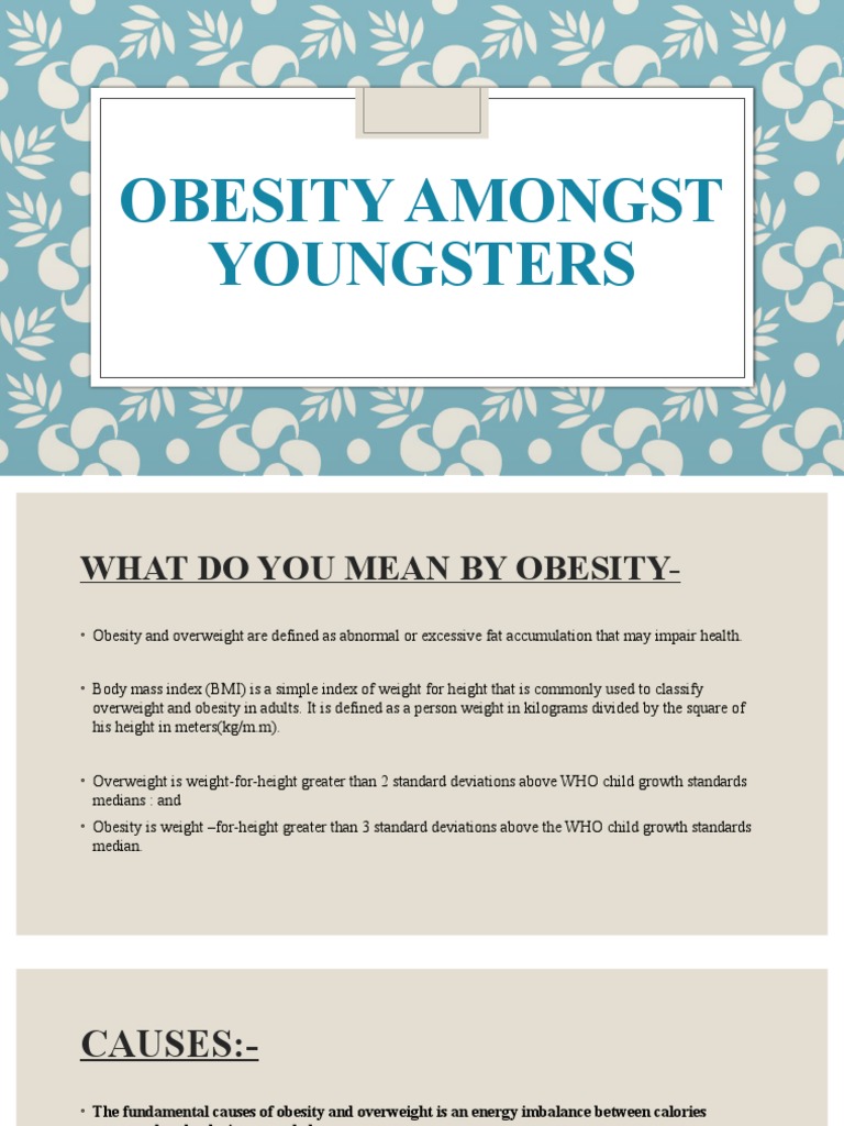 essay obesity among youngsters is a serious illness