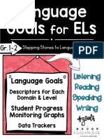 Language Goals and Data Grades 1-2