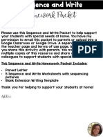 PDF Sequence and Write FREEBIE