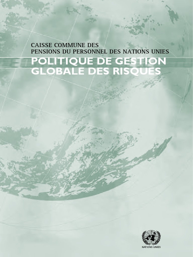 Gestion du risque politique à l'ONU | PDF | Retraite | Risque