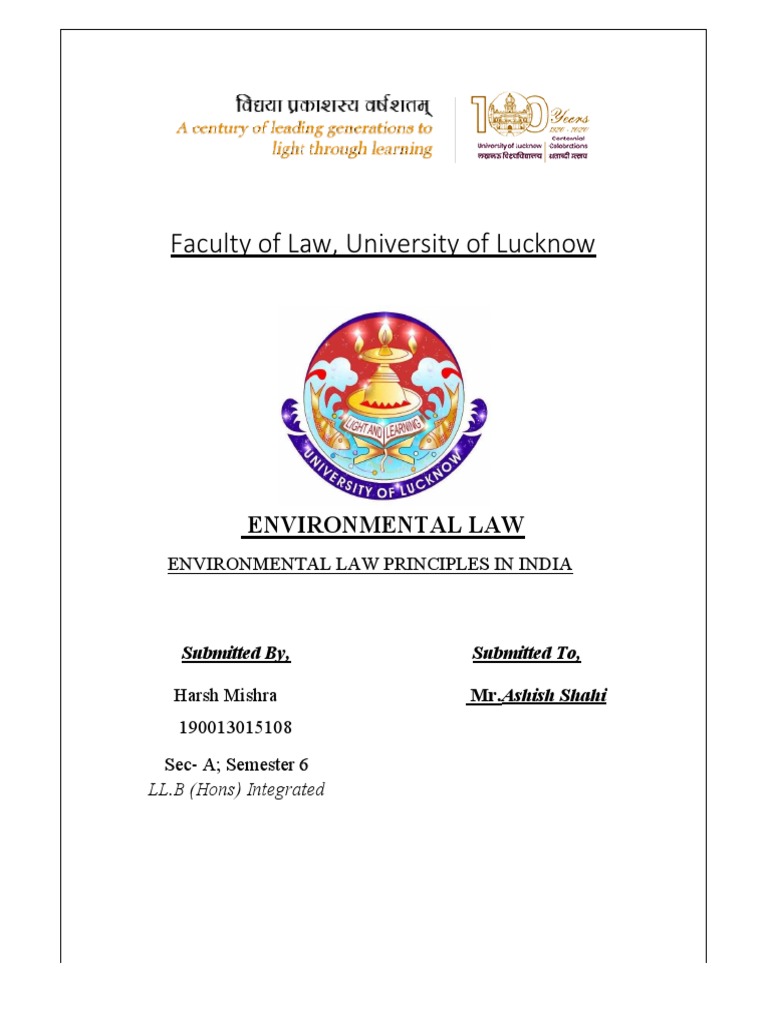 Environmental Law PDF
