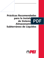 PEI - RP100-20esp. Prácticas Recomendadas para La Instalación de Sistemas de Almacenamiento Subterráneo de Líquidos