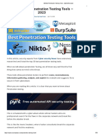 30 Best Penetration Testing Tools 