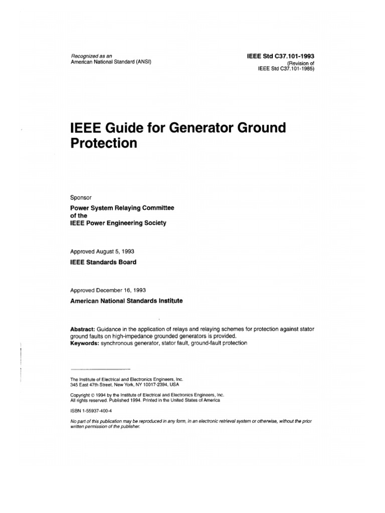 c37 101-1993 | PDF