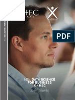 MSC Data Science For Business X - HEC