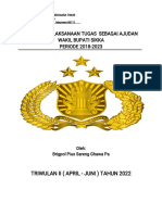 Laporan Triwulan Ii (April - Juni) 2022