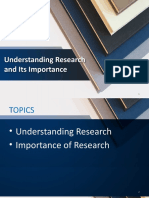Understanding Research and Its Importance