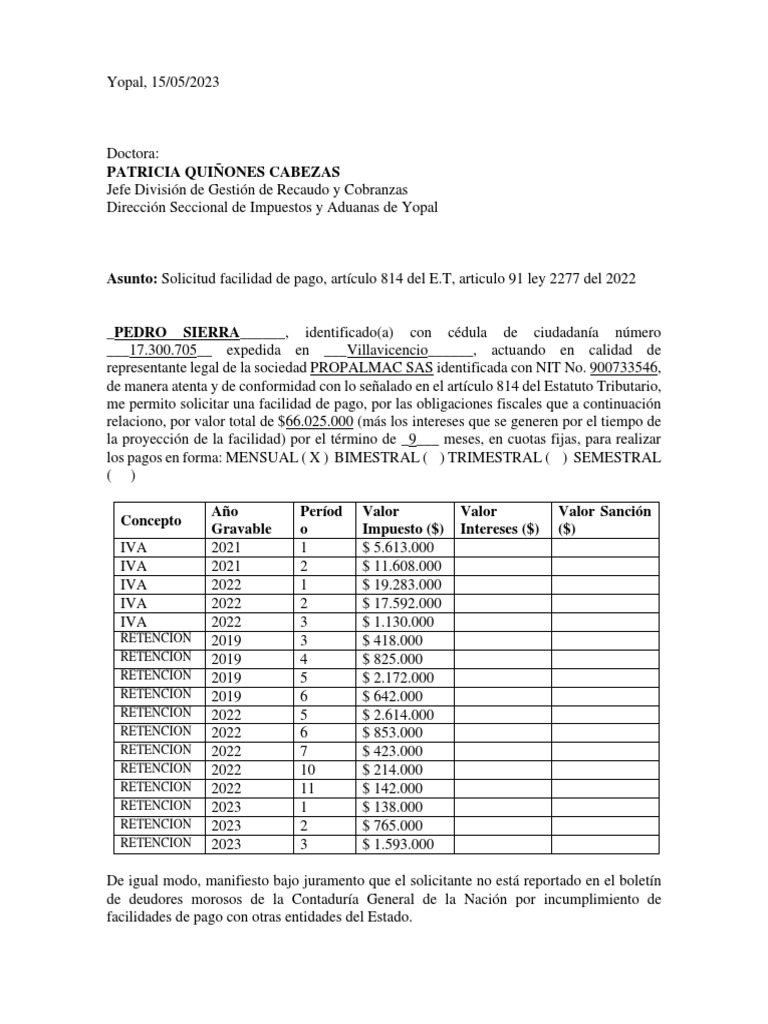 formato-solicitud-facilidad-de-pago-art-814-e-t-pn-pdf-gobierno