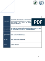 Informe de La Modelación Hidrológica e Hidráulica PTAR Rio Cuilco 15052023