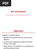 Lecture 4-Per Unit System | PDF | Electrical Impedance | Electrical ...