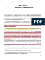 A Dialética Do Singular Particular Universal PDF