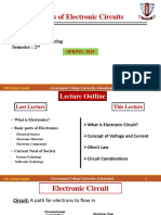 3- Basics of Electronic Circuits