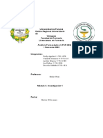 Investigación 1 - Análisis Farmacéutico (Módulo 3)