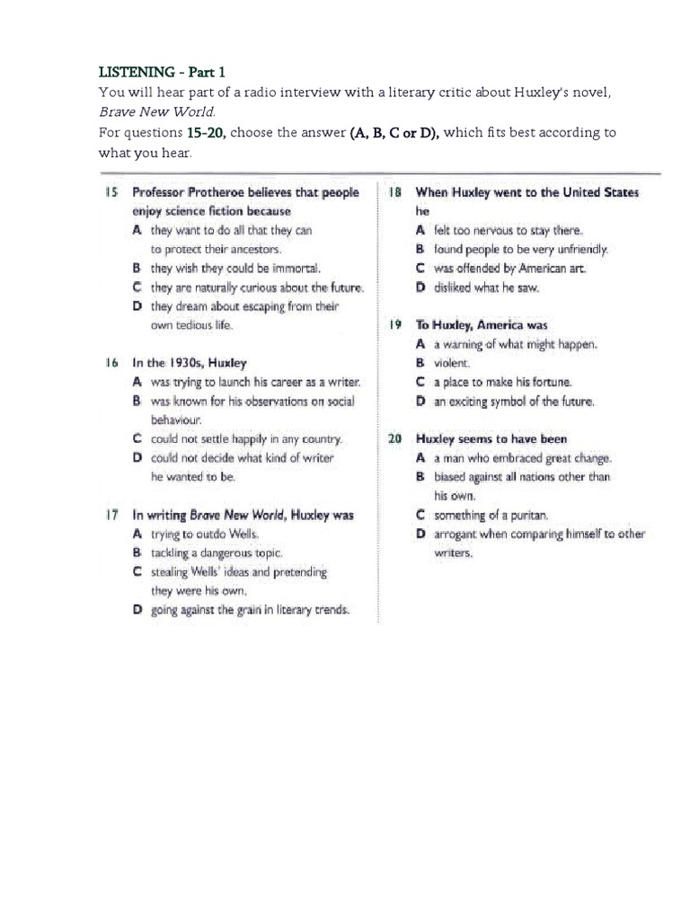 Listening-8 2 | PDF
