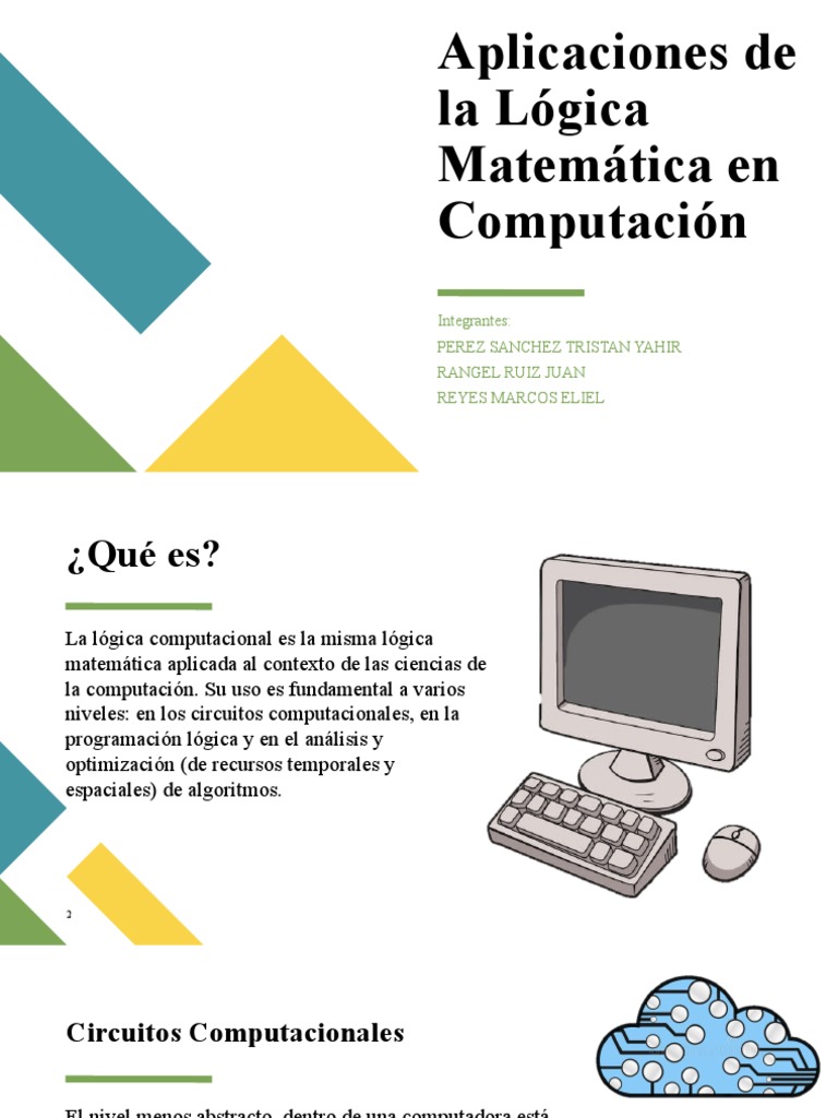 Aplicacion de La Logica Matematica en Computacion - 021844 | PDF ...