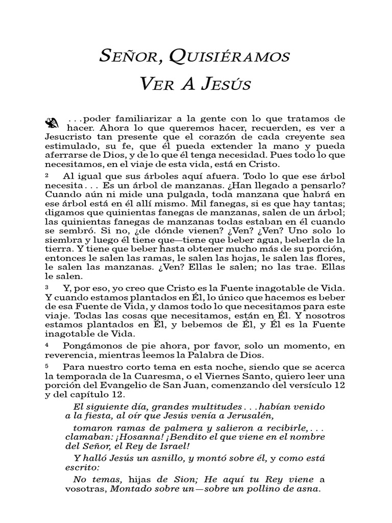Spn64 0318 sir we would see jesus vgr pdf jes s oraci n
