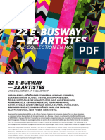 VAN - Inauguration Des E-Busways - Carnet Oeuvres 22 Artistes