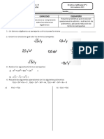 PRÁCTICA CALIFICADA 1ero, 2do y 3ero Secundaria