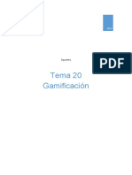 Tema 20 Gamificación Apuntes