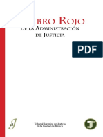 Libro Rojo. de La Administración. de Justicia. Tribunal Superior de Justicia de La Ciudad de México