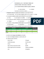 Exámenes de 3o.b II Trimestre