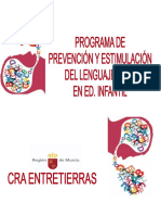 Planes 11 - Programa de Prevencion y Estimulacion Del Lenguaje Oral en Infantil 2022-23