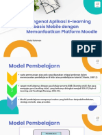 Materi - SEMNAS Mengenal Aplikasi E-Learning Berbasis Mobile Dengan Memanfaatkan Platform Moodle