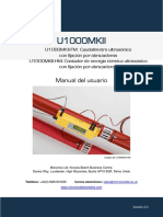 U1000MKII FM HM Manual 3.3b Spanish