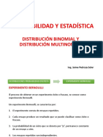 5.3. Distribuciones Binomial y Multinomial