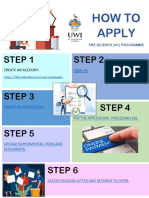 Guide To Applying For Prescience v2