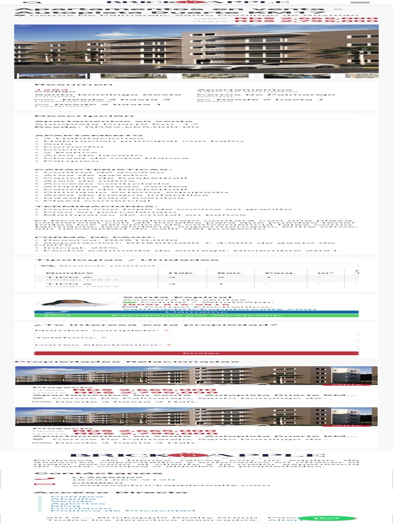 Apartamentos en Venta Autopista Duarte KM17 Brickapple Realty Group