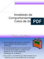 Modelado de Comportamiento Con Casos de Usos