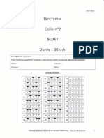 UE1 Biochimie Colle FC6-7-8