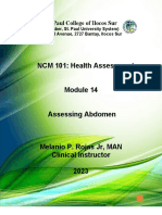 Module 14 Abdomen