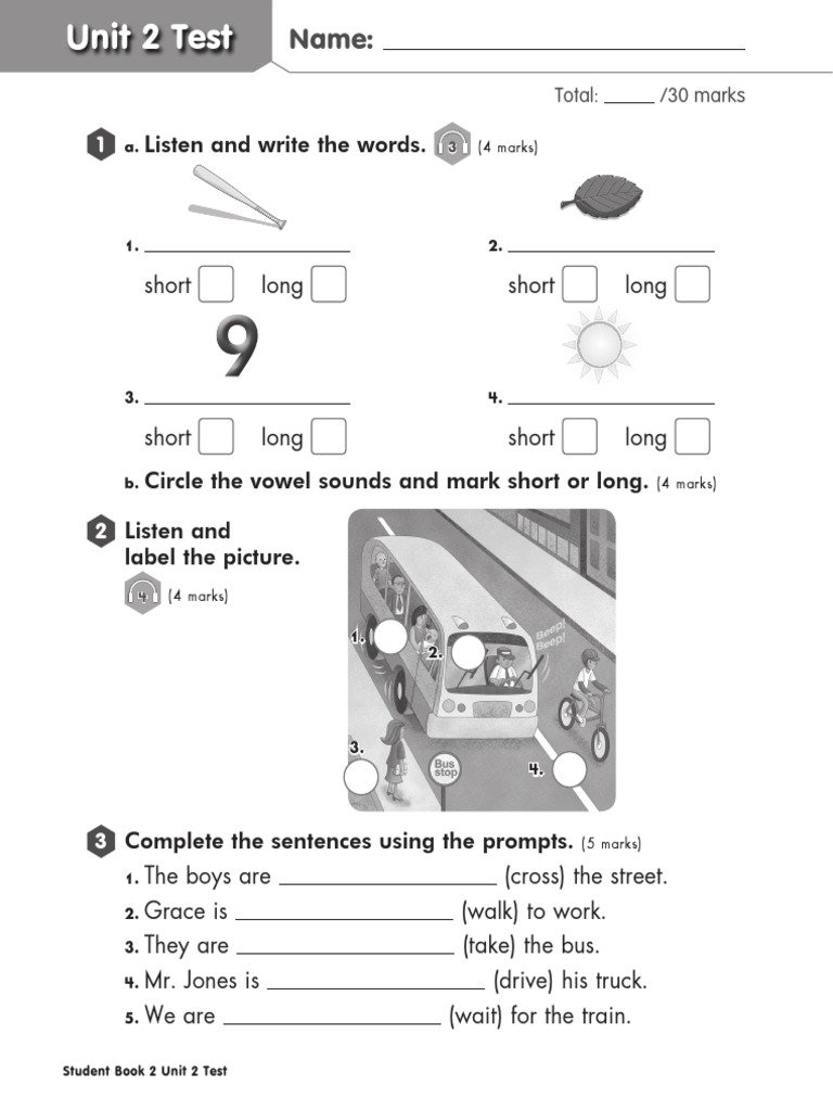 Pearson Edexcel End Of Unit Test Biology Sb2