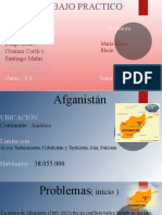 Trabajo Afganistán