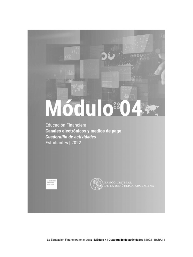 Módulo 4 Cuadernillo Estudiantes | PDF