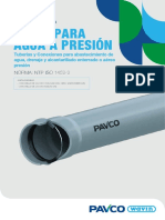 Ficha Tecnica PVC-U Pavco Wavin