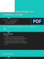 La Sécurité Informatique Et Le Commerce en Ligne