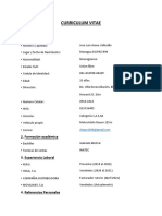 Currículum de José Luis PDF