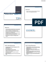 Oncology Practice Models - Matthews - 6 Slides Per Page