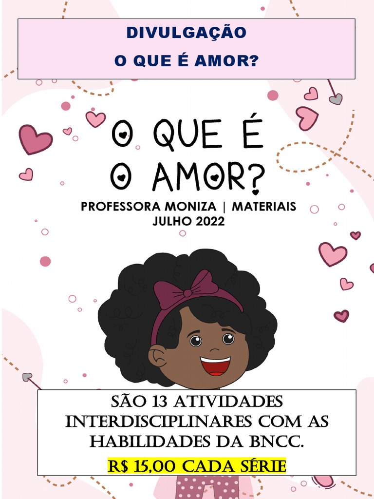 O Que é Amor Prof Moniza Materiais Pdf Amor Agricultura
