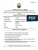 Test 1 CCB31202 Separation Processes 2 (Final)