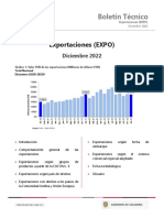 Boletin Exportaciones Dic22