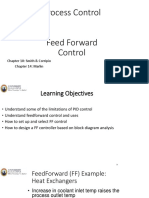 Lecture 6 - Feed Forward and Ratio Control