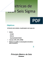 Programa Seis Sigma Parte v. Métricas