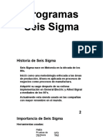 Programa Seis Sigma Parte I. Introducción