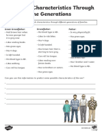 Cfe2 S 50 Inherited Characteristics Through The Generations Activity Sheets - Ver - 2